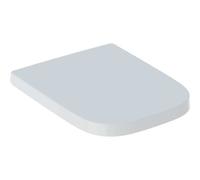 Asiento de inodoro plano Geberit Renova n.º 1 500692011, diseño cuadrado, des...
