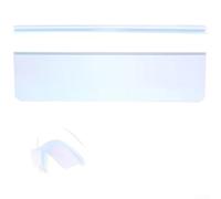 Asiento de inodoro portátil para deflector de orina con protección contra salpicaduras para adultos con ranura de sujeción segura para asientos redondos y alargados estándar