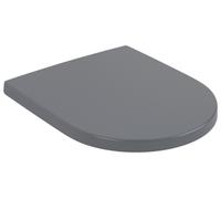 Asiento de inodoro Subway 3.0 de Villeroy & Boch con SoftClosing y QuickRelease, 374 x 438 mm, 8M42S1i4, Color: grafitos