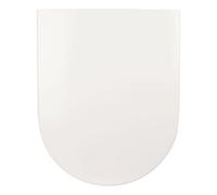 Asiento de inodoro y gafas de duroplast de plástico I Soft dispositivo automático de descenso I bisagras de acero inoxidable I WC I blanco I 9 M68S101