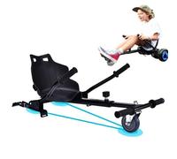 Asiento de Kart Hoverboard - Accesorio de fijación de asiento Hoverboard, Hoverboard con absorción de golpes traseros, fijación de asiento de scooter autoequilibrado, soporte de kart en vuelo