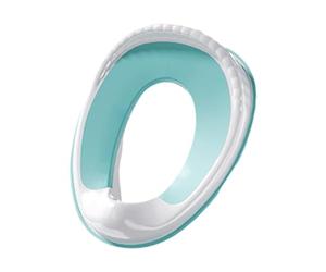 Asiento de orinal ajustable para niños pequeños con agarre seguro, bordes redondeados y protector contra salpicaduras para un uso cómodo en el baño, asiento de entrenamiento para niños pequeños