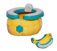Asiento de orinal para viaje para niños | Asiento de orinal compacto para niños pequeños para un diseño adorable, peso ligero, para 2-6 años, antideslizante, para bebés al aire libre para
