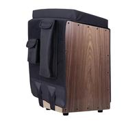 Asiento de Percusión para Cajón,Alfombrilla para Instrumento de Percusión con Bolsillo Lateral | Cojín de Cajón - Ensayos, Conciertos, Clases, Escuelas, Estudios, Hogares Y Presentaciones