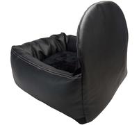 Asiento de Perro Cuero Aspecto Coche Cinturón Renault Logan II Cesta Cama