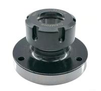 Asiento de portabrocas ER25 con patrón de montaje de agujero de perno para una fácil integración en tornos de fresadoras, tornos y sistemas CNC