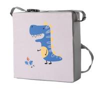 Asiento de refuerzo para bebés asiento de refuerzo para niños para la mesa de comedor 13x13x3in cojín para niños que aumentan con correas ajustables impermeables y lindar lindo silla de esponja de di
