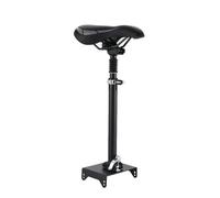Asiento de scooter eléctrico para Ninebot MAX, sillín de altura ajustable con soporte de acero resistente y cojín de poliuretano negro, 2,8 kg