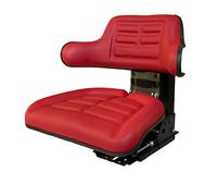Asiento de tractor con reposabrazos universal (negro, azul, rojo, amarillo)