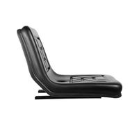 Asiento de tractor para tractor, asiento universal delantero/trasero, ajustable con orificio de drenaje, asiento ergonómico para tractores, cortacésped, mini excavadoras