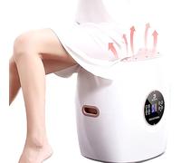 Asiento de vapor Yoni, instrumento de asiento de vapor con control remoto, modo de vapor seco ajustable de 35 a 210 °C, compresa caliente de piedra de germanio, para el cuidado posparto, sequedad vagi