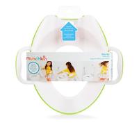 Asiento de WC resistente Munchkin | Asiento de entrenamiento para el baño con asas y patas | Ideal para bebés y niños | Verde