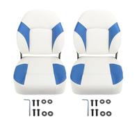 Asiento del capitán de Xtevu, cojín de asiento del bote de yates suaves, plegable asiento del pontón, asiento del bote resistente al agua