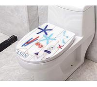 Asiento del inodoro V/U/O Sentio de inodoro suave y compatible con el inodoro, bisagra ajustable, liberación rápida, tapa del inodoro montada en la parte superior