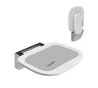 Asiento Ducha Plegable Pared Montada, Silla Abatible Ducha Montado en la Pared ，Taburete Baño Banqueta Ducha para Personas Mayores Minusvalidos Adultos