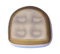 Asiento elevador inflable, cojín inflable para silla, respaldo de silla, soporte de masaje de cadera con ventosa para coche, escritorio, conducción, camping, viajes, uso diario, avión, silla de ruedas