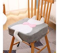 Asiento Elevador Niño Mesa Lavable Retirable Portátil Asiento Elevador para Mesa de Comedor 2 en 1 Antideslizante Alzadores de Asiento Niño con Hebilla de Seguridad,Cuadrado,8,10cm