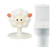 Asiento elevador para asiento de inodoro, apertura de asiento de diseño animal, gancho de tapa creativo, práctico accesorio higiénico para hoteles, baños, lugares públicos, aseos, apartamentos