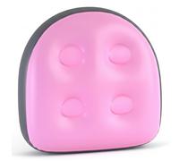 Asiento Elevador para bañera de hidromasaje, cómodo reposapiés Flocado de PVC con inflado rápido, cojín portátil para Asiento de SPA y Piscina para Adultos, Estilo 3, Elevador Inflable