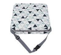 Asiento elevador para mesa de comedor, asiento elevador portátil lavable para niños con fondo antideslizante, cojín creciente para silla para bebés y niños (triángulo)