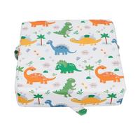 Asiento Elevador para Mesa de Comedor, Cojín Creciente para Silla Gruesa Lavable, Esponja Portátil de Viaje de Alta Densidad, Cojín Creciente Desmontable para Bebés y Niños (WHITE)