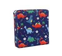 Asiento Elevador para Ninos Bebé, Chickwin Alzador de Asiento Portatil Grueso Lavable Desmontable Cojín de Asiento Ajustable para Infantil Mesa de Comedor (32x32x8cm,Triceratops)