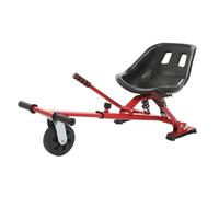 Asiento Hoverboard ajustable, fijación universal del asiento para scooter de equilibrio de 6,5 - 10 pulgadas, accesorios Gokart para niños y adultos, rojo