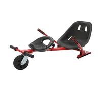 Asiento Hoverboard, Hoverboard con asiento ajustable, doble persona, patinete de equilibrio ajustable para 6,5-10 pulgadas, accesorio universal para niños y adultos (rojo)