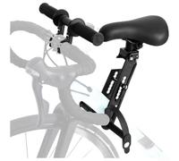 Asiento infantil de bicicleta con reposabrazos ajustable, juego de manillar de montaje de liberación rápida para niños, accesorios ergonómicos de asiento delantero de bicicleta para bicicletas de
