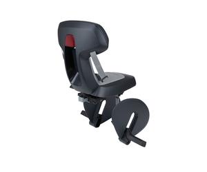 Asiento infantil Polisport Guppy Junior sobre portaequipajes trasero MIK HD ( Gris Foncé / Gris Clair )