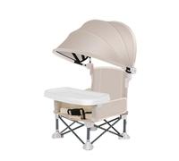 Asiento infantil portátil | Asiento infantil para exteriores con bandeja extraíble - Silla plegable con funda para exteriores, hogar, jardín, playa, viajes, picnic