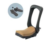 Urban Iki Junior bike seat without mounting frame Bincho Black/Kurumi Brown Asiento infantil bicicleta