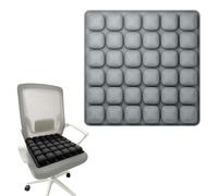 Asiento Inflable de cojín de Viaje, presione Asiento de Silla Inflable, Almohadilla de Comodidad portátil de Celdas de Aire 3D para Trabajo Remoto, Oficina, Silla de Ruedas, automóviles, Vivienda