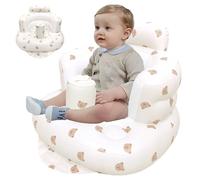 Asiento Inflable para Bebé, Silla Portátil Inflable Para Bebé, Silla de ducha g-onflable para Niños, Asiento de Sofá Para B-Ebé, Asiento De Piso G-onflable, para niños pequeños de 3 + meses
