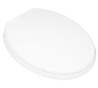 Asiento Jacob Delafon - BRIVE - E70014-00 / Descenso progresivo y bisagras plásticas. Compatible con indoros de la colección Huno. Color blanco.