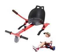 Asiento Kart para Hoverboard, asiento de karts Hoverboard, scooter de autoimpacto con una longitud de combinación a gran escala | Fácil de ensamblar, adecuado para niños y adultos, para 6 de 6.5 pulga