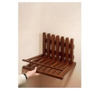 Asiento montado en la pared, mesita de noche plegable que ahorra espacio con altura ajustable, banco para cambiar zapatos ultrafino