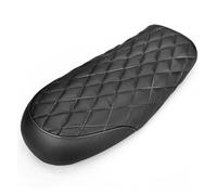 Asiento Motocicleta Café Racer Saddle Vintage Para SR125 SR250 SR400 SR500 XJ550 XJ650 XS650 W650 Cojín asiento(Negro)