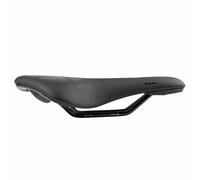 Asiento Newton carretera-montaña negro madsad3 con agujero central 258x157mm ri