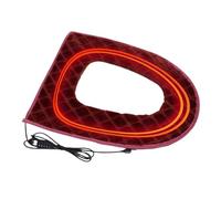 Asiento para asiento con temporizador, Plug In Design | Heated Toilet Seat Cover,5-Level Adjustable Heater Pad for Cold Weather Morning Elderly Care Bathroom Apartment Hotel Room