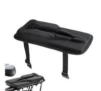 Asiento para bicicleta, cojín ergonómico transpirable Oxford, asiento trasero de bicicleta para niños, hebilla ajustable, para niños pequeños, ciclismo, scooter, playa, carretera
