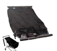 Asiento Para Carrito De Compras Para Bebé - Hamaca De Poliéster De 23,6x11,8 Pulgadas | Plegable, Lavable Y Resistente | Hamaca Para Carrito De Bebé, Compras, Supermercado, Viaje, Sueño