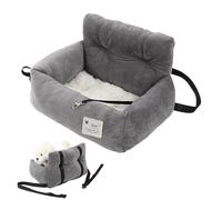 Asiento para cochecito de perro, protección de asiento, cómodo punto de coche, asiento de seguridad para perros, entorno más cercano, múltiples usos, fijación de correa de percha de seguridad