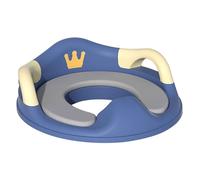 Asiento para el inodoro para niños con asa - acariciado, adaptador de entrenamiento | Asiento cómodo, ayuda portátil para el baño, viajes de viaje, viajes de campamento, baño para hogar, higiene de