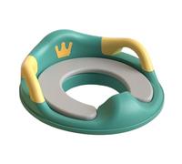Asiento para el inodoro para niños con asa - acariciado, adaptador de entrenamiento | Asiento cómodo, ayuda portátil para el baño, viajes de viaje, viajes de campamento, baño para hogar, higiene de
