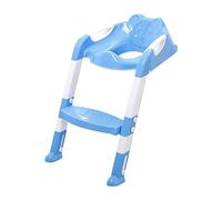 Asiento para ir al baño plegable para niños con tapa de escalera Silla de inodoro PP Silla ajustable Entrenamiento para hacer pipí Asientos en el orinal para niños Niñas