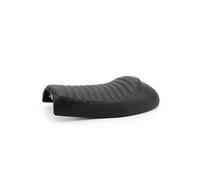 Asiento para motocicleta Funda de asiento Universal para locomotoras Vintage, bolsa de asientos de cuero Pu, asiento de motocicleta apto para CG125 CG Asiento Moto(Black)