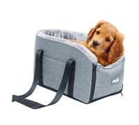 Asiento para Perros con Consola Central: Cesta Lavable, de Transporte | Asiento de realización para y Perros pequeños, del reposabrazos del automóvil, de Transporte cómoda y
