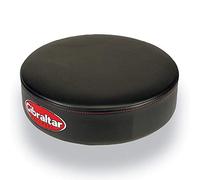 Asiento para taburete de tambor Gibraltar S9608R (asiento redondo, para taburete Gibraltar 9608, asiento de vinilo, diámetro: 35 cm, acolchado cómodo, montaje universal en tubo)