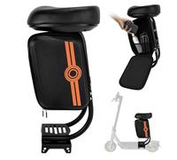 Asiento Patinete Eléctrico Adultos, Compatible con Segway Ninebot Max G30 Series, Accesorios Patinete Eléctrico con Asiento Bolsa de Almacenamiento, Instalación sin Taladrar, Soporta hasta 120 kg